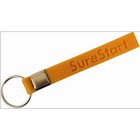 Debossed Silicone Keyring