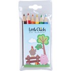 6 Half Length Pencils