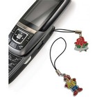 Enamelled Mobile Phone Charm