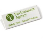 Rectangle Badge 75 X 30mm - UK Made - Recycled