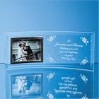 Bevelled Glass Crescent Frame for 7inch x 5inch Landscape Photo