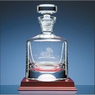 1ltr Handmade Golf Ball Base Decanter