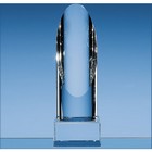 19.5cm Optical Crystal Cylinder Award