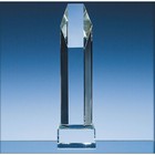 25.5cm Optical Crystal Hexagon Award