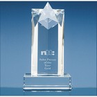 20cm Optical Crystal Star Column Award
