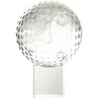 100mm Two Piece Golf Ball Trophy on Clear Base