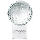 60mm golfball trophy