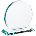 Medium jade green trophy circle