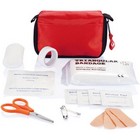 First aid set in pouch