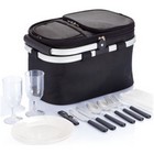 Foldable picnic basket