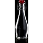 Small Flip Top Bottle with Red Stopper