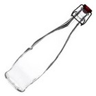 Large Flip Top Bottle with Red Stopper