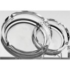 Glass Ashtray 107mm diameter bulk packed in 24's