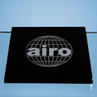 10cm Onyx Black Square Coaster