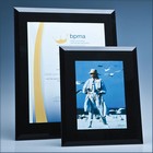 Black Surround Glass Frame for A4 Photo or Certificate H or V