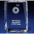 Crystal Chamonix Paperweight Or Award