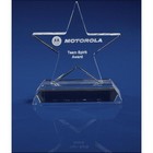 Crystal Starlight Award -3d engraved