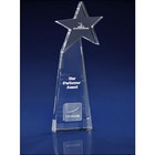 Crystal Starburst Award -3d engraved