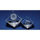 Crystal Award Cube Slant