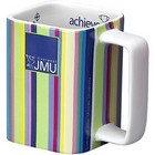 Square Earthenware Mug