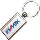 Rectangular Domed Decal Keyring