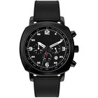 Black chronograph watch