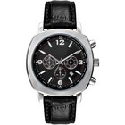 Black chronograph watch
