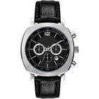 Black chronograph watch