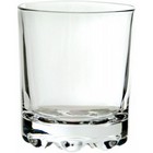 Dimple bottom whisky glass